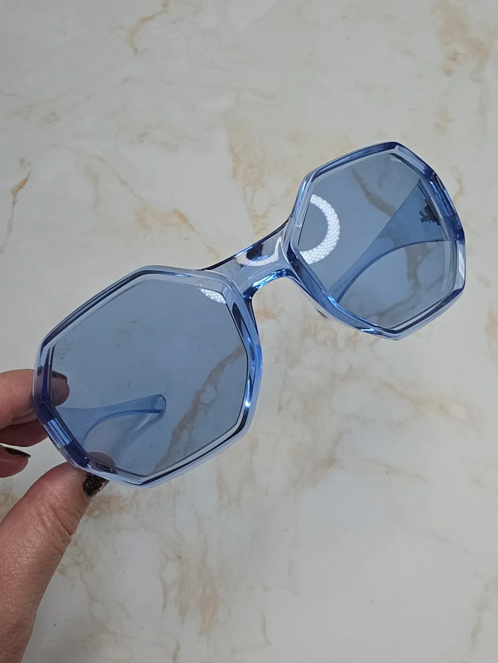 Ray Ban blue Evolve sunglasses Blue Photochromic Unisex Sunglasses